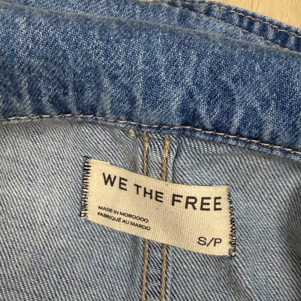 We the free Dover Denim Romper - Picture 5 of 5